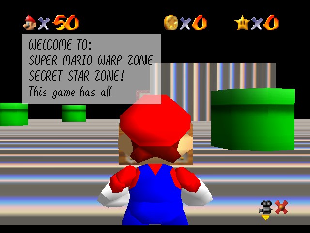 Super Mario Warp Zone - Secret Star Zone Screenthot 2